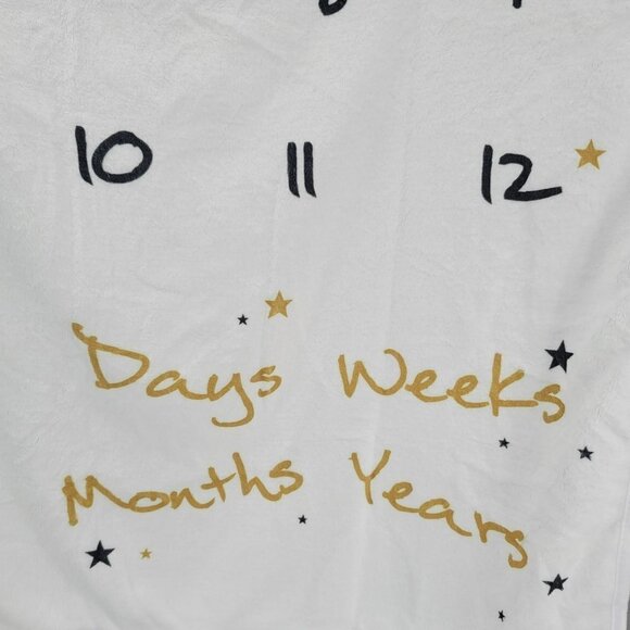 NIP Miles & Molly Baby Milestone Blanket 60X40 - Picture 4 of 9